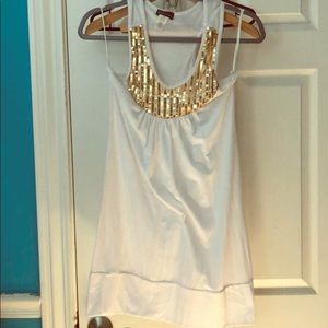 Wet Seal White Tank Top